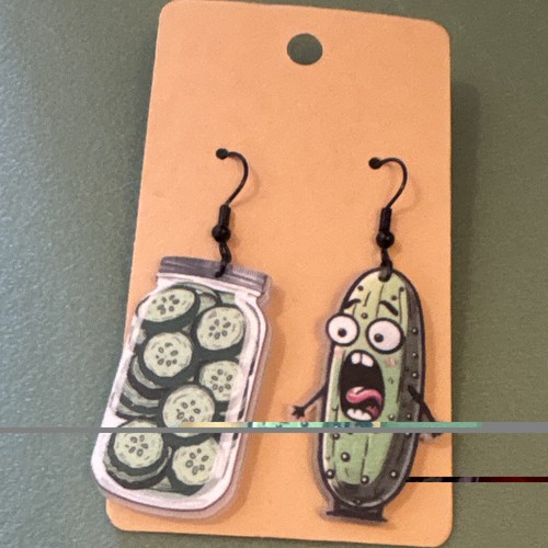 Pickle jar dangle - jar, dangle/drop