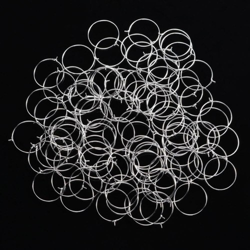 100x metal earring wine - metal,