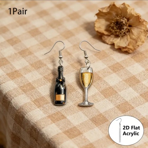 Champagne bottle glass - champagne,