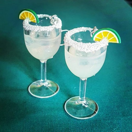 Handmade margarita earrings - margarita,