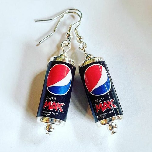 Unique pepsi max earrings - unique,