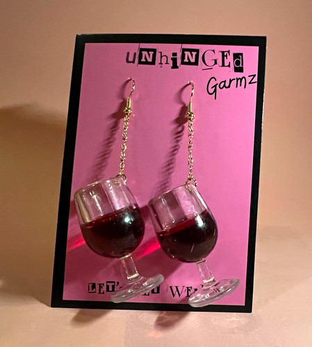 Unhinged garmz wine glass - garmz,