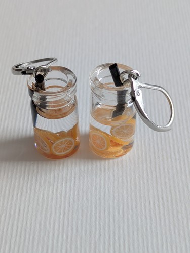 Miniature orange slice drink - miniature,