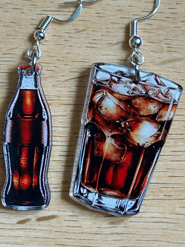 Cola bottle iced drink - cola,