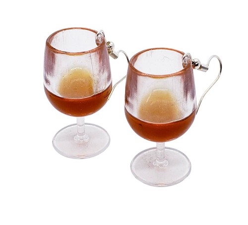 Unique handmade brandy glass - handmade,