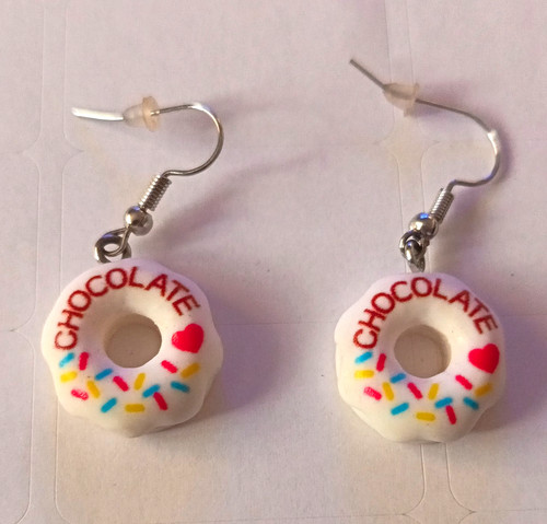 Chocolate doughnut food - chocolate, &